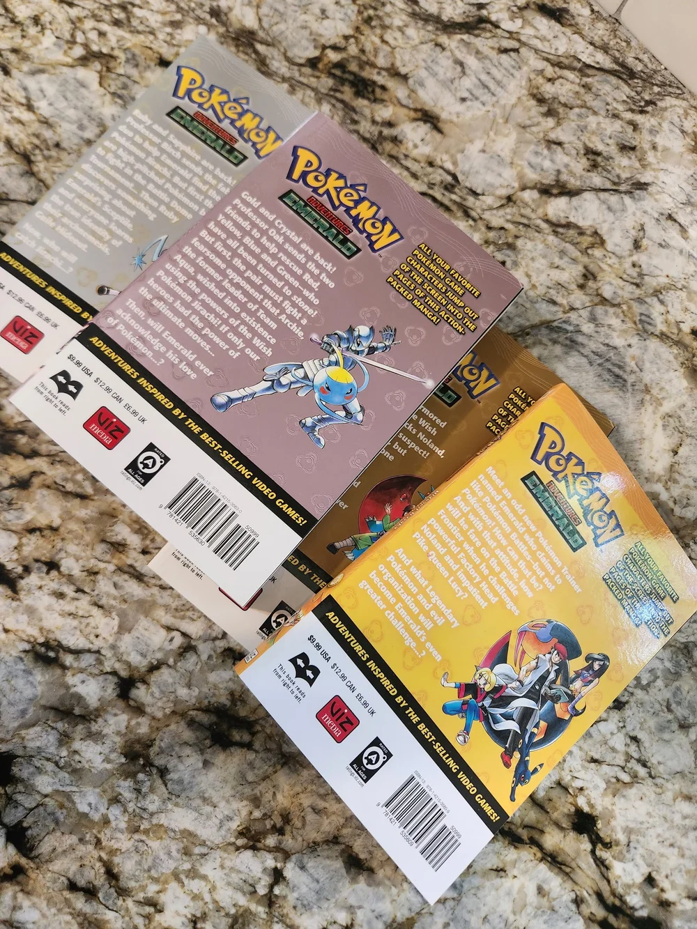 Pokemon Adventures: Emerald Books. Volumes 26-29